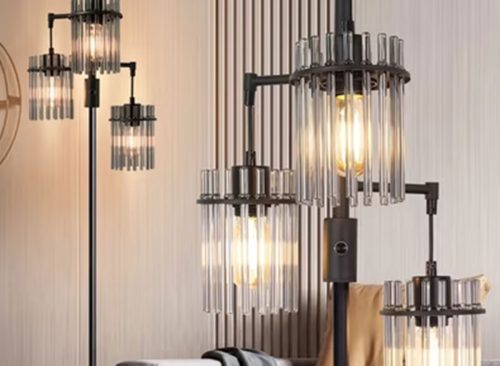 Industrial Modern Floor Lamps for Living Room