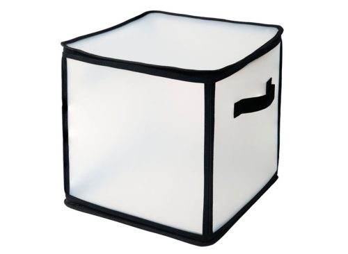 KIRKTON HOUSE Collapsible Zip Storage - Clear & Black