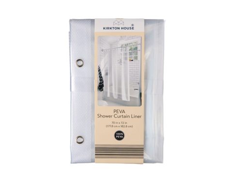 KIRKTON HOUSE Shower Curtain Liner Clear