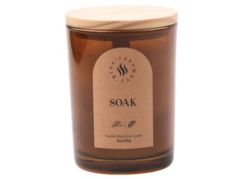KIRKTON HOUSE Soak Amber Glass Candle