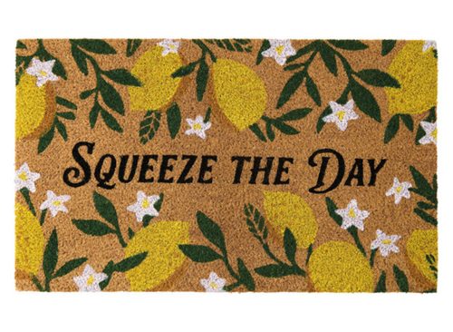 KIRKTON HOUSE Summer Coir Mat - Lemon US