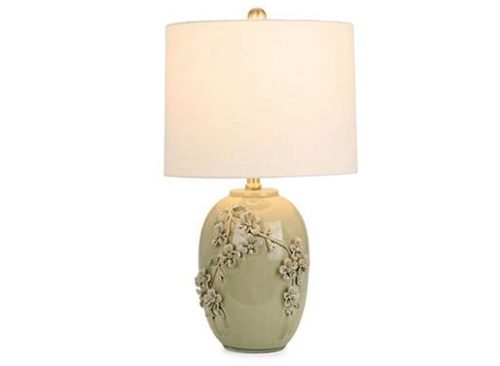Kirkland's Home Ceramic 3D Flowers Table Lamp