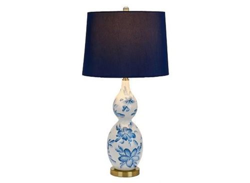 Kirkland's Home Flowers Ceramic Table Lamp