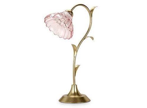 Kirkland's Home Glass Flower Table Lamp