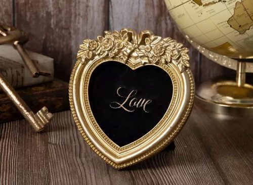 Love Framed Heart Decor