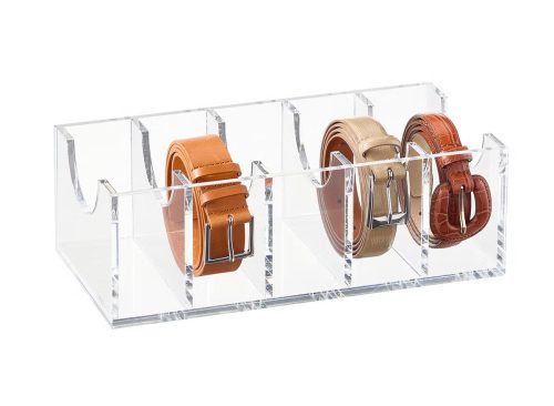 Luxe Acrylic Belt Storage