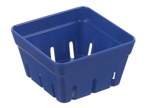 Melamine Berry Holder Basket with Drain Slots, 2 Assorted Colors