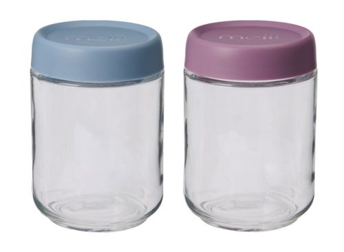 Melii Purple/Plum Glass Jar