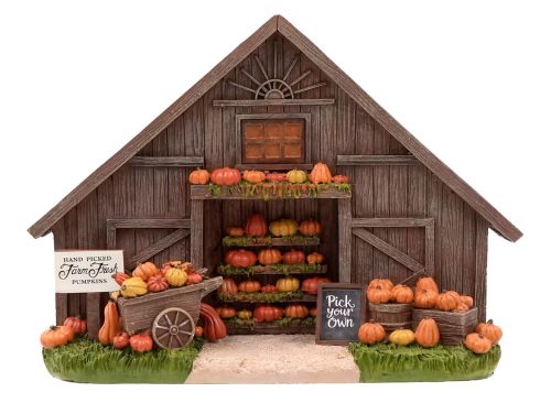 Mini Pumpkin Harvest Barn by Ashland