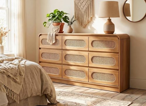 Modern 5 Drawer Bedroom Chest of Drawers