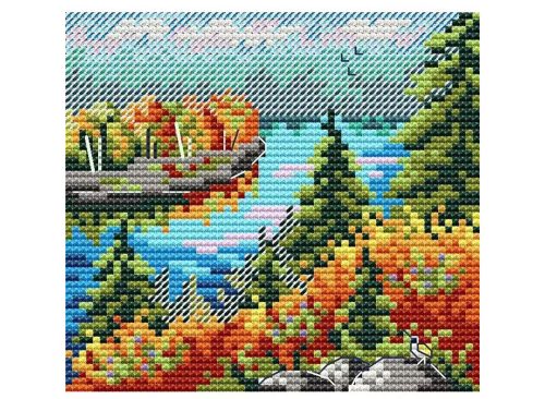 Mp Studia Autumn Forest Cross Stitch Kit