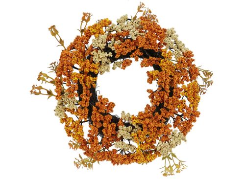 Orange & Yellow Berry Mini Wreath by Ashand