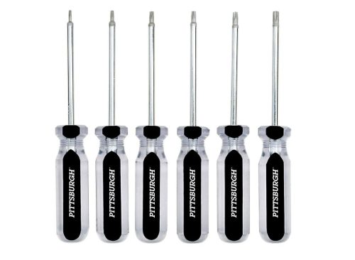 PITTSBURGH Star Bit Screwdriver Set, 6-Piece
