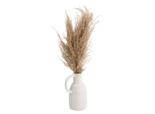 Pampas Arrangement In a Pitcher
