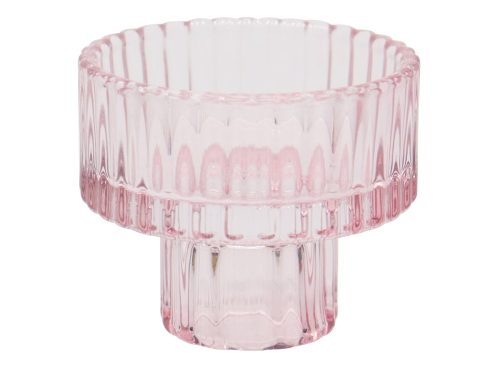 Pink Candle Holder