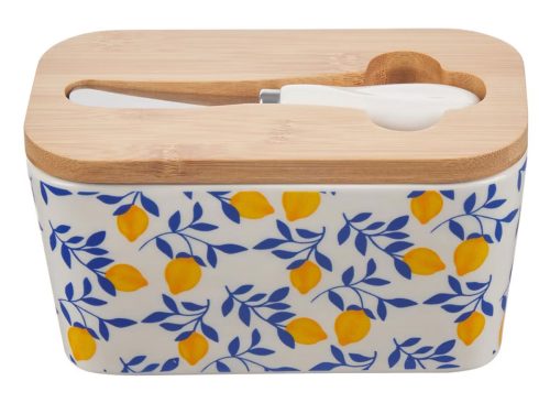 Printed Butterdish with Spreader