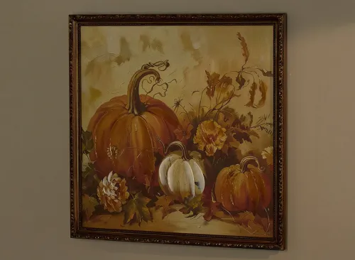 Pumpkin Wall Frame