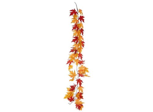 Red, Orange & Yellow Maple Leaf Garland