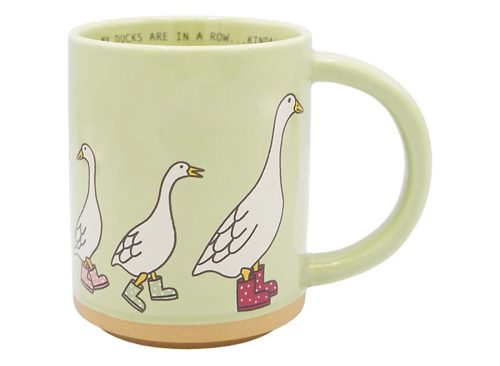 Red Shed Ceramic Duck Mug