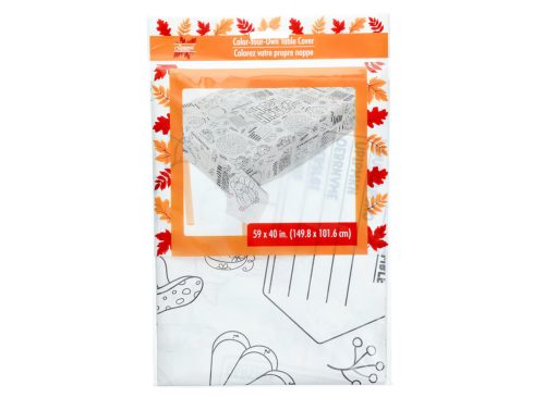 Seasonal Collection Color-Your-Own Table Cover