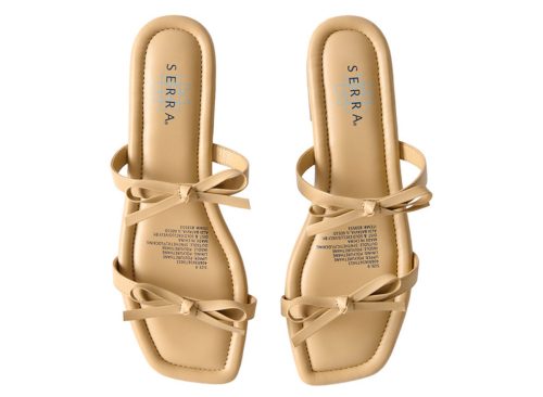 Serra Ladies Fashion Sandal - Beige Size 7