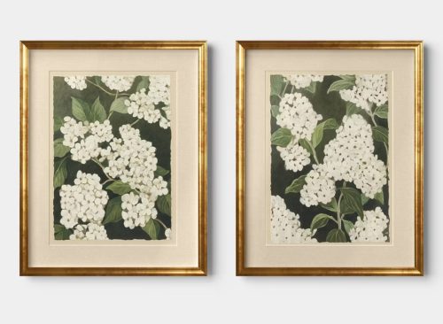 Set of 2 Floral Framed Wall Art - Threshold