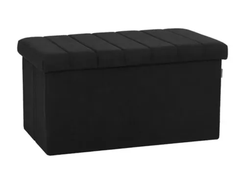 Seville Classics Boucle Foldable Storage Trunk