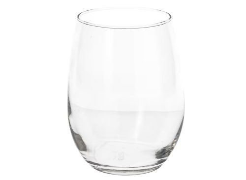 Simple Stemless Wine Glasses