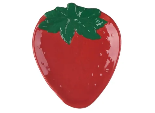 Strawberry-Shaped Spoon Rest