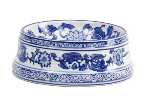THREE HANDS Chinoiserie Pet Bowl