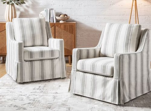 Ted Swivel Chair Set of 2|HULALA HOME-STRIP