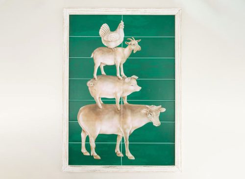 Tile Animal Wall Decor
