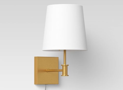 Traditional Wall Sconce with LED Bulb