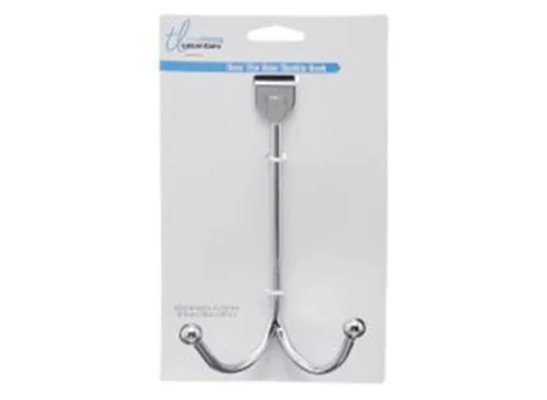 True Living Essentials Over-the-Door Double Hook