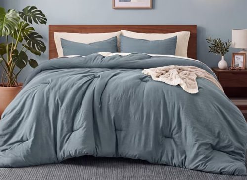 U by Bedsure 3 Pieces Queen Comforter Bedding Set