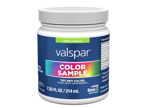 Valspar Base C Tintable Paint Sample, Half-Pint