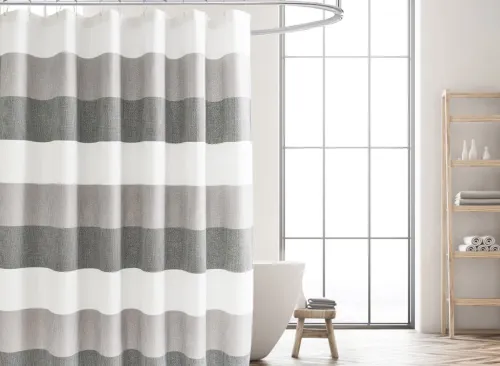 Whitley Willows 3 piece Shower Curtain Set