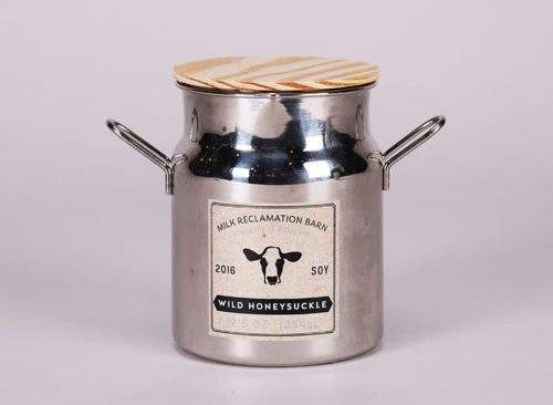 Wild Honeysuckle Butter Churn Candle