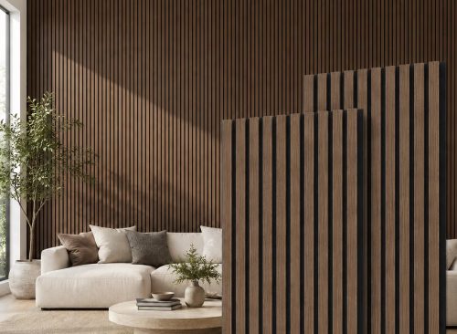 Wood Slat Acoustic Wall Panels