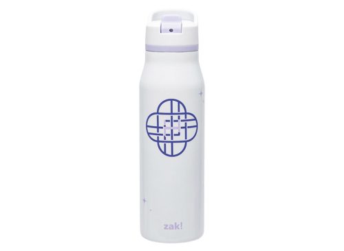 Zak! 20 oz Character Stainless Steel Bottle - K-Pop Demon Hunters, White