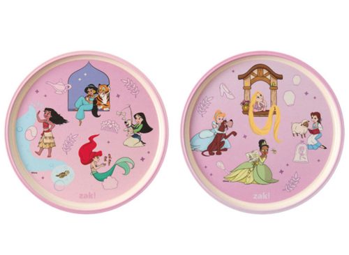 Zak! Character 2 Pack Plates - Disney Princess Zak! Character 2 Pack Plates - Disney Princess