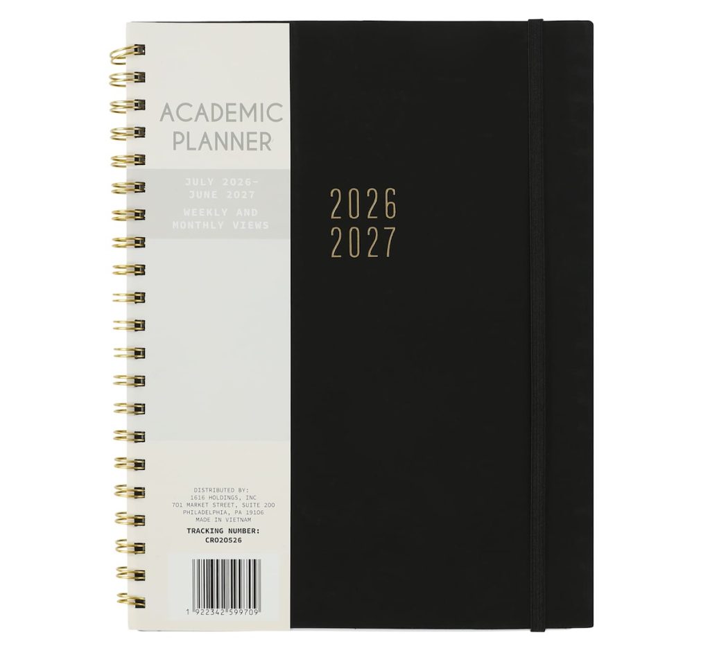 Academic Planner (July 2026 - June 2027)