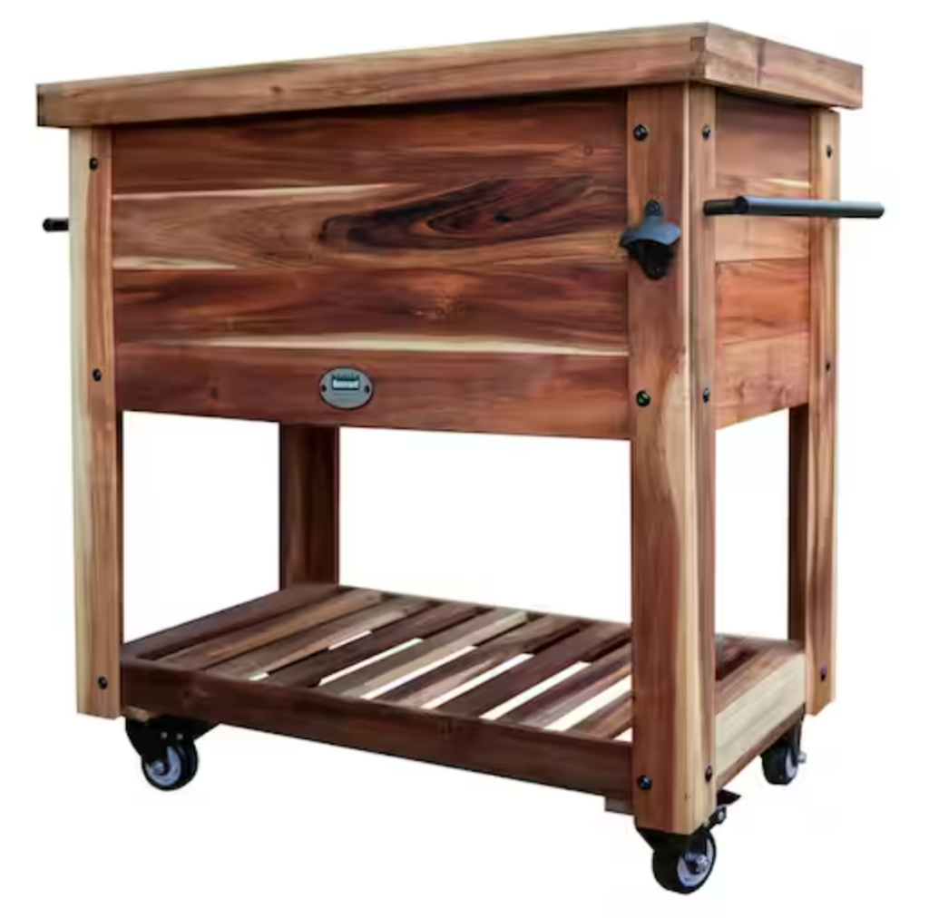 Backyard Discovery Acacia Patio Cooler