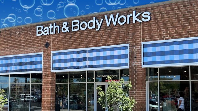 CHICAGO - SEPTEMBER 1 2023: Bath and Body Works Store on September 1, 2023 in Chicago. 2023. Although sales and profit declined the stock jumped 10% due to better earnings than expected.