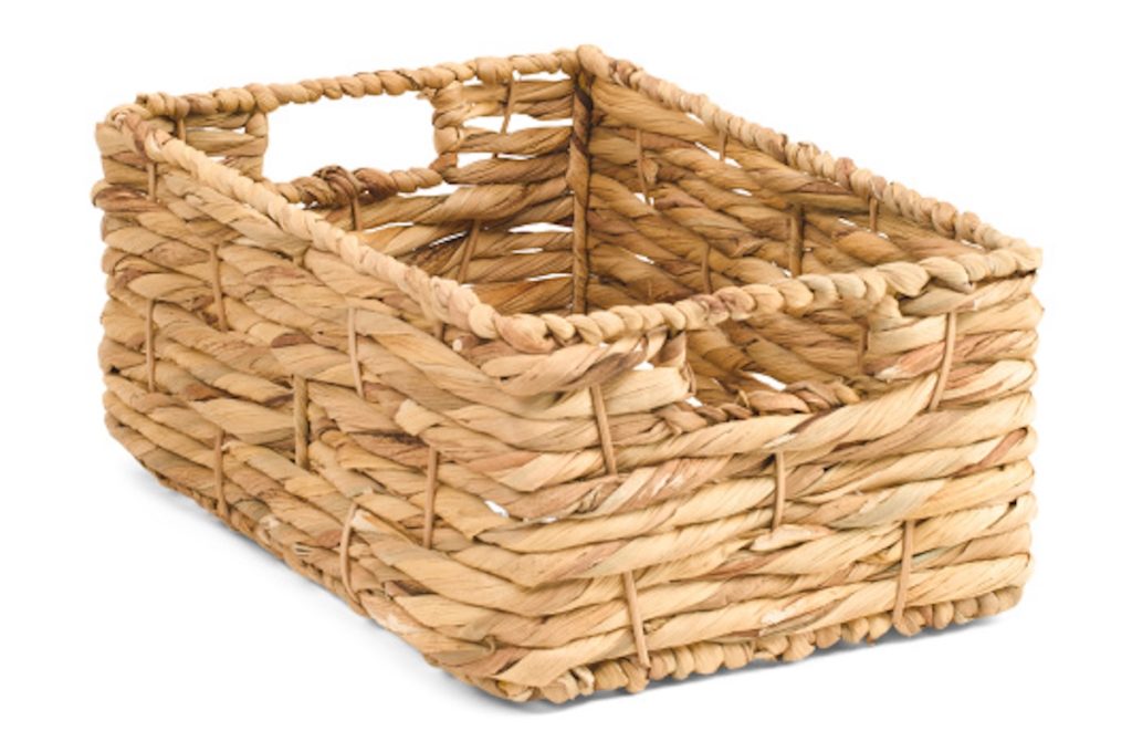 Dwell Small Natural Twist Weave Bin