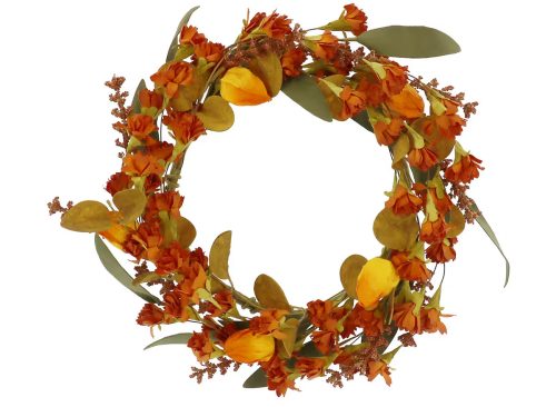 ellow & Orange Wildflower Wreath by Ashland