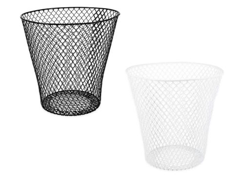 essentials wire wastebaskets 9x9-in
