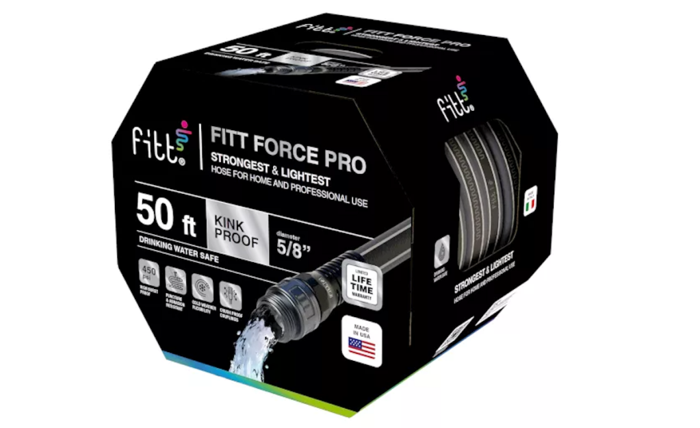 FITT 5/8 in. x 50 ft. Force Pro Commercial Grade Garden Hose