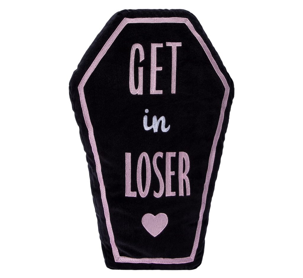 Halloween Coffin Pillow