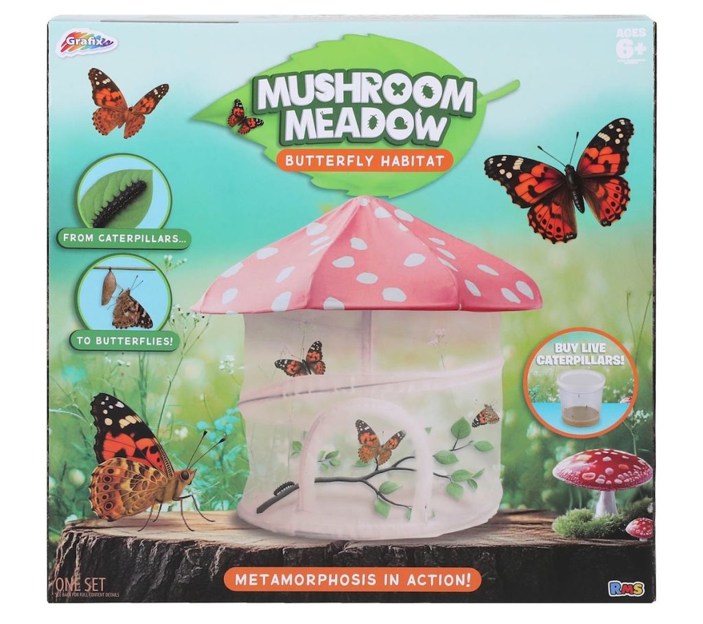 Grafix Mushroom Meadow Butterfly Habitat